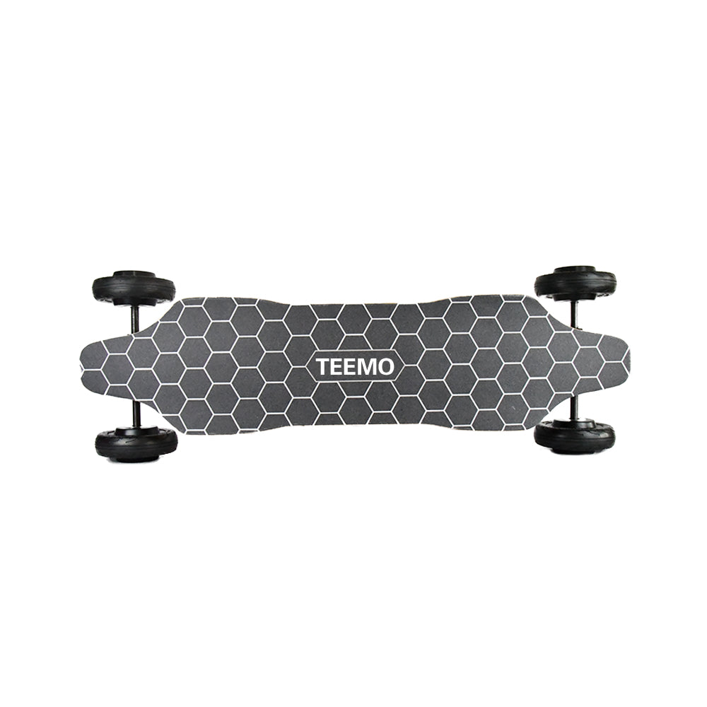 TEEMO  Fastest 40km dual motor offroad electric skateboard( all terrain) tiresCruising Range35-55KM